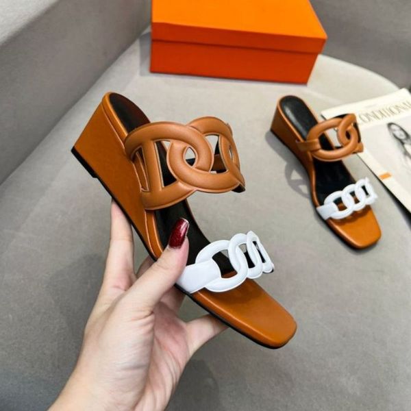 dress shoes black leather 55 sandals mid-heel slides women high heels chain slippers wedge heeled mules lady casual fashion with box
dress shoes black leather 55 sandals mid-heel slides women high heels chain slippers wedge heeled mules lady casual fashion with box