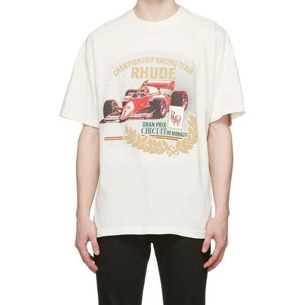 2023 new men's t shirt north american high street brand rhude racing polo iia2, White;black
2023 new men's t shirt north american high street brand rhude racing polo iia2, White;black