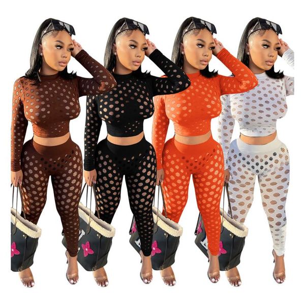 designer fall winter outfits women tracksuits two piece sets ripped sportswear long sleeve pullover shirt and pants casual holes sweatsuits, Gray
designer fall winter outfits women tracksuits two piece sets ripped sportswear long sleeve pullover shirt and pants casual holes sweatsuits, Gray