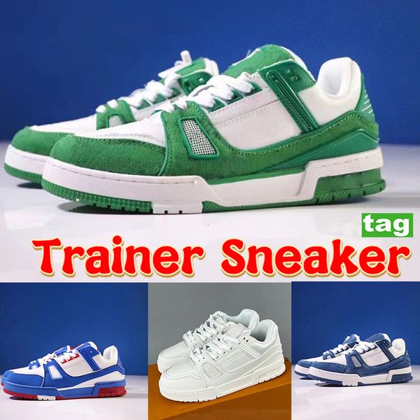 trainer sneaker virgil casual shoes embossed men women sneakers calfskin leather abloh blackwhite green red blue leather overlays platform l, Black
trainer sneaker virgil casual shoes embossed men women sneakers calfskin leather abloh blackwhite green red blue leather overlays platform l, Black