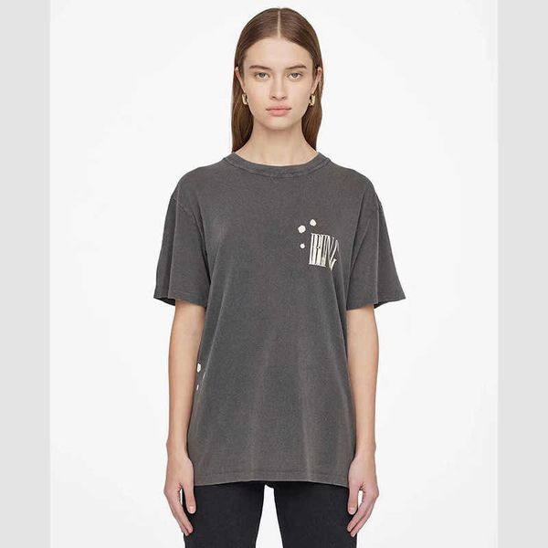 bing 2023ss niche letter bing print t shirt ab stir-frying snowflake washing tee women designer short-sleeved t-shirt polo, White
bing 2023ss niche letter bing print t shirt ab stir-frying snowflake washing tee women designer short-sleeved t-shirt polo, White