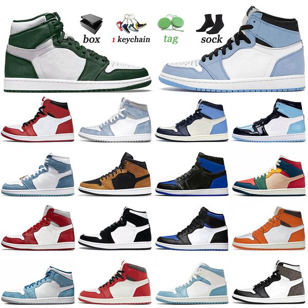 og men women high 1s basketball shoes chicago denim gorge green stage haze dark mocha true blue patent bred university blue starfish jumpman
og men women high 1s basketball shoes chicago denim gorge green stage haze dark mocha true blue patent bred university blue starfish jumpman