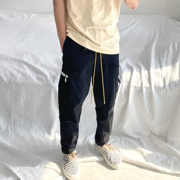 2023 new men's pants north american high street brand rhude multi pocket zipper functional work clothes button hip hop casual canvas lo, Black
2023 new men's pants north american high street brand rhude multi pocket zipper functional work clothes button hip hop casual canvas lo, Black