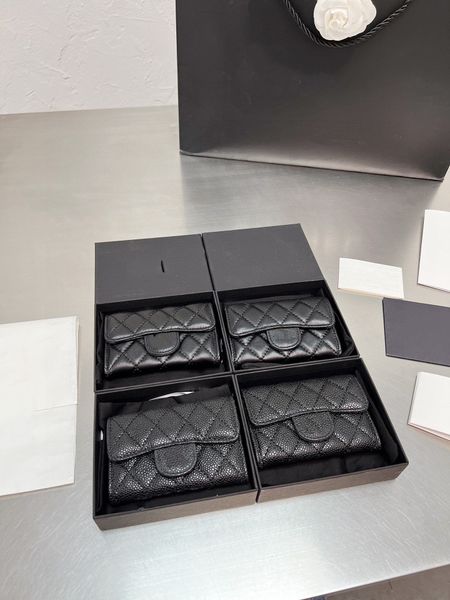 black gold sheepskin caviar classic men women mini small wallet credit cf card holder slim bank cardholder with box card slot rainbowbag, Brown;gray
black gold sheepskin caviar classic men women mini small wallet credit cf card holder slim bank cardholder with box card slot rainbowbag, Brown;gray