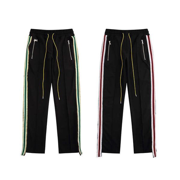 2023 new men's pants north american high street brand rhude version fashion asap same casual webbing drawstring leggings for, Black
2023 new men's pants north american high street brand rhude version fashion asap same casual webbing drawstring leggings for, Black