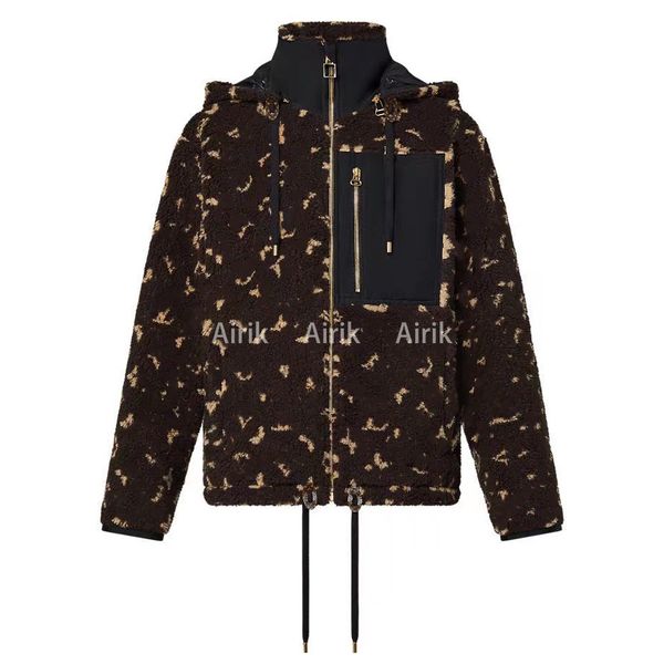 2023 autumn winter thickened faux fur lamb wool coat men and women's letter printing fashion outerwear loose big size warm fleece coat, Black
2023 autumn winter thickened faux fur lamb wool coat men and women's letter printing fashion outerwear loose big size warm fleece coat, Black
