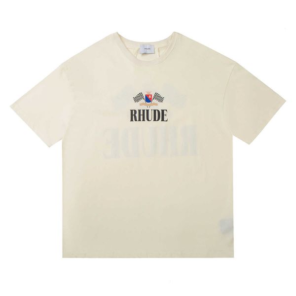 2023 new men's t shirt north american high street brand rhude short sleeve trendy plaid champion flag letter couple loose print ield, White;black
2023 new men's t shirt north american high street brand rhude short sleeve trendy plaid champion flag letter couple loose print ield, White;black