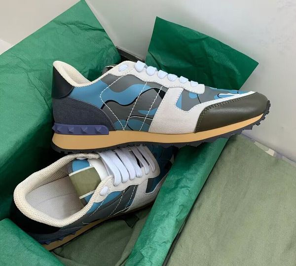 super gift casual shoes luxury runner studded camouflage sneaker men camo genuine leather rivets shoe nice a quality 38-46box, Black
super gift casual shoes luxury runner studded camouflage sneaker men camo genuine leather rivets shoe nice a quality 38-46box, Black