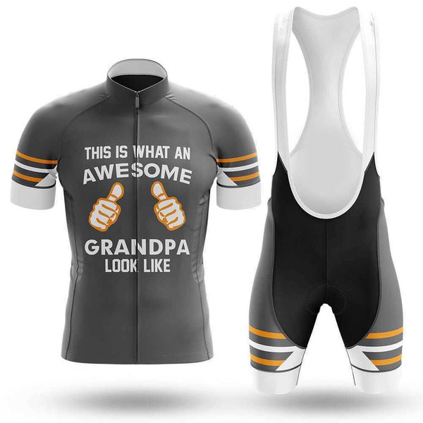 2021 awesome grandpa grey men cycling jersey set summer clothing road bike shirts suit bicycle bib shorts mtb wear maillot ropa, Black;red
2021 awesome grandpa grey men cycling jersey set summer clothing road bike shirts suit bicycle bib shorts mtb wear maillot ropa, Black;red