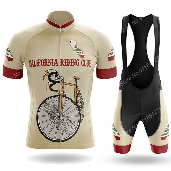 california riding club 2021 cycling jersey set summer cycling clothing men bike shirts suit bib shorts mtb ropa ciclismo maillot, Black;red
california riding club 2021 cycling jersey set summer cycling clothing men bike shirts suit bib shorts mtb ropa ciclismo maillot, Black;red