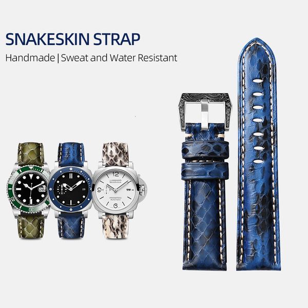 watch bands handmade snakeskin band 20mm 22mm 24mm black white green blue leather strap mens snakeskin 230130, Black;brown
watch bands handmade snakeskin band 20mm 22mm 24mm black white green blue leather strap mens snakeskin 230130, Black;brown