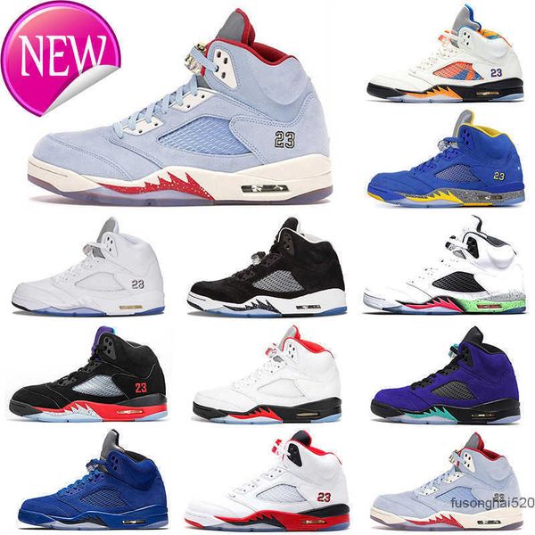 2022 new fashion original 5 basketball shoes 5s men fire red alternate grape blue suede international flight laney royal metallic silver yi3, Black
2022 new fashion original 5 basketball shoes 5s men fire red alternate grape blue suede international flight laney royal metallic silver yi3, Black