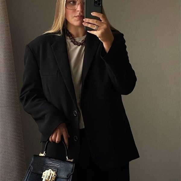 womens suits blazers dushu suit jacket women autumn retro highquality office lady style solid color loose type female 230130, White;black
womens suits blazers dushu suit jacket women autumn retro highquality office lady style solid color loose type female 230130, White;black