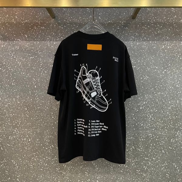 23ss designer t-shirt summer short sleeve wave t-shirt men's and women's couple luxury fashion premium cotton, White;black
23ss designer t-shirt summer short sleeve wave t-shirt men's and women's couple luxury fashion premium cotton, White;black