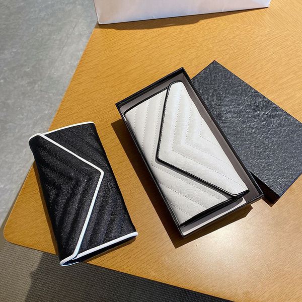 lady luxury designer wallet women men leather purse mini coin pouches black white flap clutch leather zippy long simple couple popular class, Red;black
lady luxury designer wallet women men leather purse mini coin pouches black white flap clutch leather zippy long simple couple popular class, Red;black