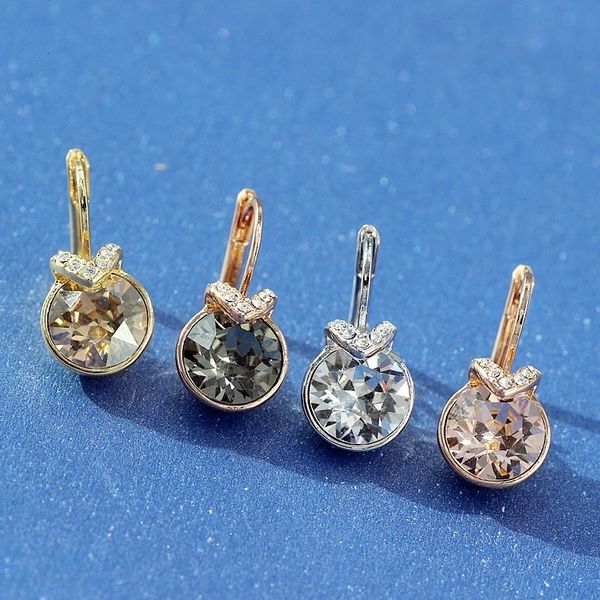 charm fashion small bella boucle doreille femme made with austria crystal for women wedding party jewelery accessory bijoux gift 230130, Golden
charm fashion small bella boucle doreille femme made with austria crystal for women wedding party jewelery accessory bijoux gift 230130, Golden