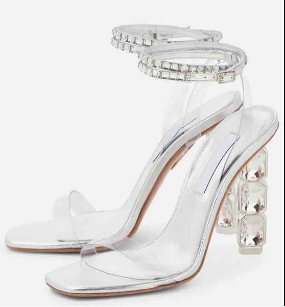 women luxury sandal high heels aura embellished satin sandals pvc and leather sandies open toes and buckled ankle straps wedding party shoes, Black
women luxury sandal high heels aura embellished satin sandals pvc and leather sandies open toes and buckled ankle straps wedding party shoes, Black