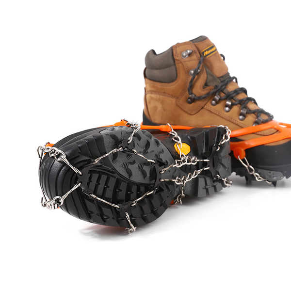 8 teeth steel ice gripper mountaineering crampons spike for shoes anti slip climbing snow spikes crampons cleats chain claws grips boots cov
8 teeth steel ice gripper mountaineering crampons spike for shoes anti slip climbing snow spikes crampons cleats chain claws grips boots cov