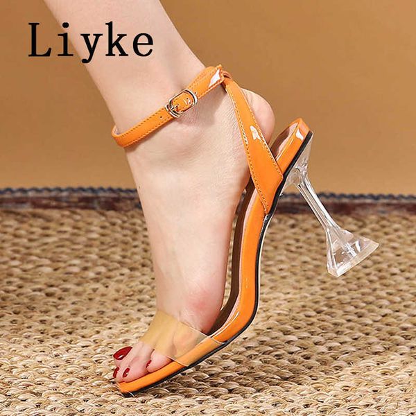 orange pvc transparent sandals for women 2023 fashion square toe buckle strap clear high heels big size 46 female shoes 0129, Black
orange pvc transparent sandals for women 2023 fashion square toe buckle strap clear high heels big size 46 female shoes 0129, Black