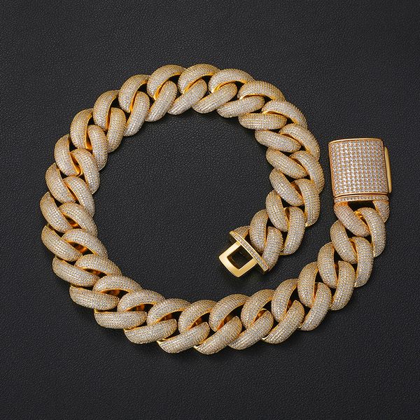 25mm 18-24inch bling heavy chains gold color micro setting cz stone miami cuban chain necklace bracelet jewelry for men punk jewelry, Silver
25mm 18-24inch bling heavy chains gold color micro setting cz stone miami cuban chain necklace bracelet jewelry for men punk jewelry, Silver