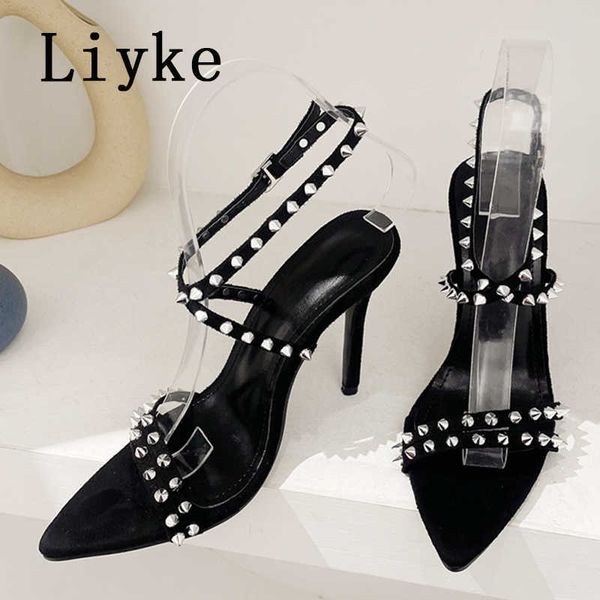 summer black white high heels sandals women metal rivet design open toe ankle buckle strap fashion party dress shoes 0129
summer black white high heels sandals women metal rivet design open toe ankle buckle strap fashion party dress shoes 0129