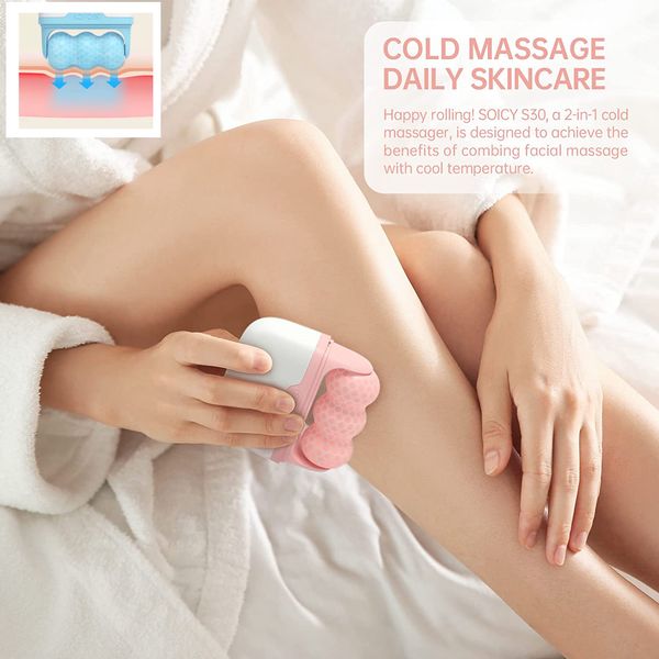 face roller skin beauty care tool cold therapy soicy s30 two roller heads ice roller for face and eye shrink porel brighten 2-in-1 face pink
face roller skin beauty care tool cold therapy soicy s30 two roller heads ice roller for face and eye shrink porel brighten 2-in-1 face pink