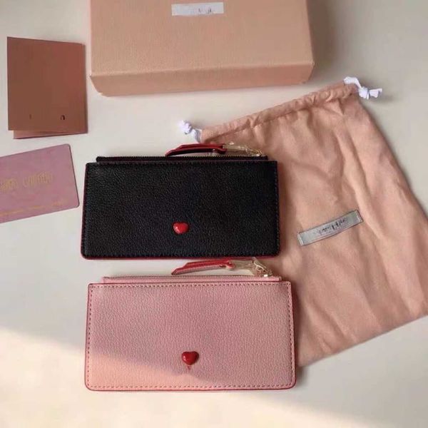 designer bags wallets mius good quality m new love zipper small wallet goat skin thin card slot women's card bag coin bag fashionable s
designer bags wallets mius good quality m new love zipper small wallet goat skin thin card slot women's card bag coin bag fashionable s