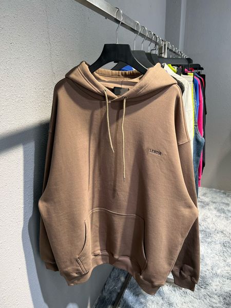 autumn and winter high version front and back embroidered pullover hoodie loose thick plush fashion brand men's and women's sweate, Black
autumn and winter high version front and back embroidered pullover hoodie loose thick plush fashion brand men's and women's sweate, Black