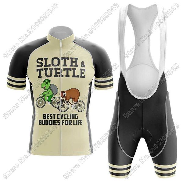 2021 sloth and turtle - men's cycling jersey set summer cycling clothing road bike shirts suit bicycle bib shorts mtb wear, Black;red
2021 sloth and turtle - men's cycling jersey set summer cycling clothing road bike shirts suit bicycle bib shorts mtb wear, Black;red