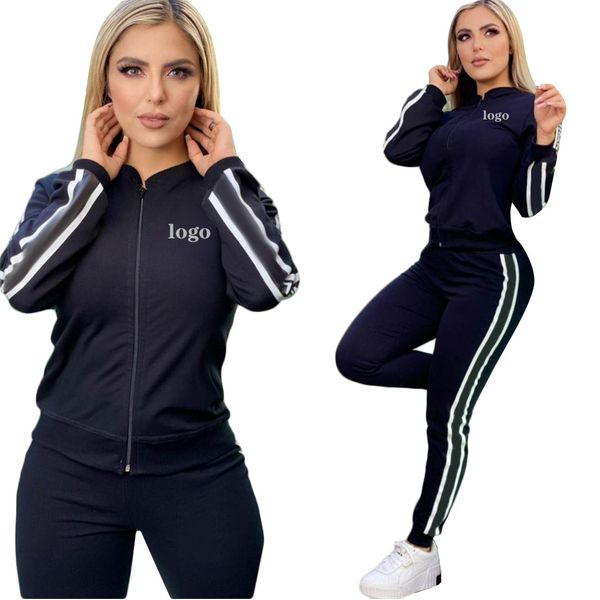 designer tracksuits 2 pcs set women sport zipper hoodies sweatshirt pants jogger wear ladies casual spring autumn jacket trouse suit women&#, Gray
designer tracksuits 2 pcs set women sport zipper hoodies sweatshirt pants jogger wear ladies casual spring autumn jacket trouse suit women&#, Gray