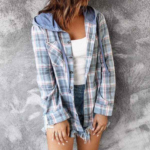 women's trench coats yangelo autumn winter street design hooded loose women's plaid coat cottagecore girl cardigan shirt button 2, Tan;black
women's trench coats yangelo autumn winter street design hooded loose women's plaid coat cottagecore girl cardigan shirt button 2, Tan;black