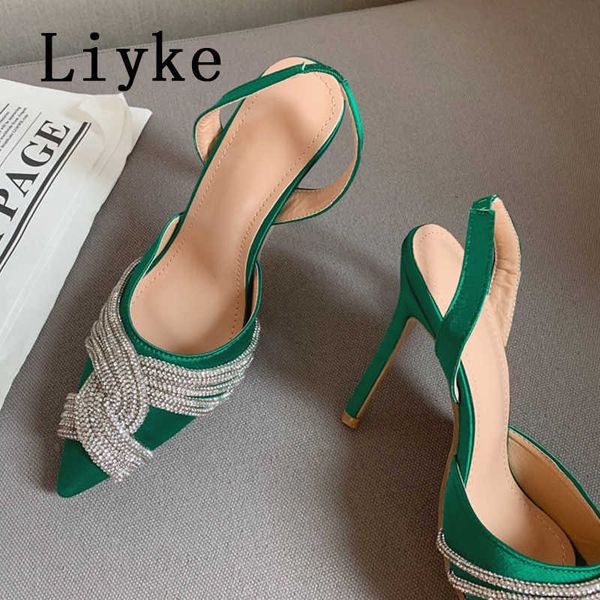 summer party wedding high heels pointed toe stiletto sandals crystal rhinestone women pumps mules shoes size 35-42 0129, Black
summer party wedding high heels pointed toe stiletto sandals crystal rhinestone women pumps mules shoes size 35-42 0129, Black