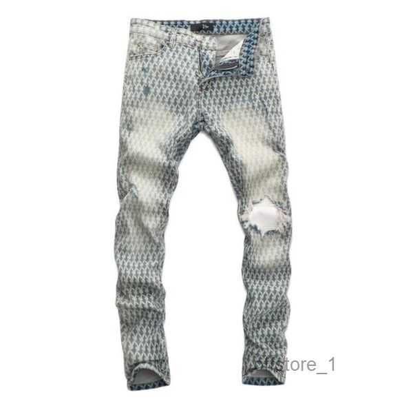 amir3 designer mens jeans denim embroidery pants fashion holes trouser hip hop distressed zipper trousers for male 51, Blue
amir3 designer mens jeans denim embroidery pants fashion holes trouser hip hop distressed zipper trousers for male 51, Blue