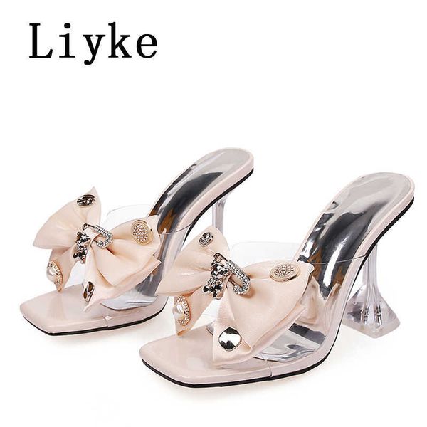 plus size 34-46 strange transparent heels slippers female silk bowknot summer sandals open toe clear shoes women 2023 0129, Black
plus size 34-46 strange transparent heels slippers female silk bowknot summer sandals open toe clear shoes women 2023 0129, Black
