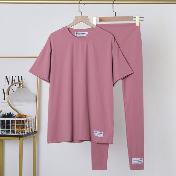 women's two piece pants new yoga suit military green sportswear bottom tights letter t-shirt street clothing, White
women's two piece pants new yoga suit military green sportswear bottom tights letter t-shirt street clothing, White