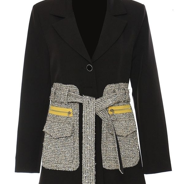 womens suits blazers deat fashion blazer notched loose single breasted long sleeve patchwork waist suit jackets autumn 17a2635 230130, White;black
womens suits blazers deat fashion blazer notched loose single breasted long sleeve patchwork waist suit jackets autumn 17a2635 230130, White;black