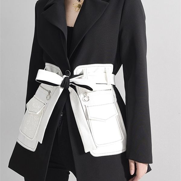 womens suits blazers eam women black contrast color pocket blazer lapel long sleeve loose fit jacket fashion spring autumn 1s39401 230130, White;black
womens suits blazers eam women black contrast color pocket blazer lapel long sleeve loose fit jacket fashion spring autumn 1s39401 230130, White;black