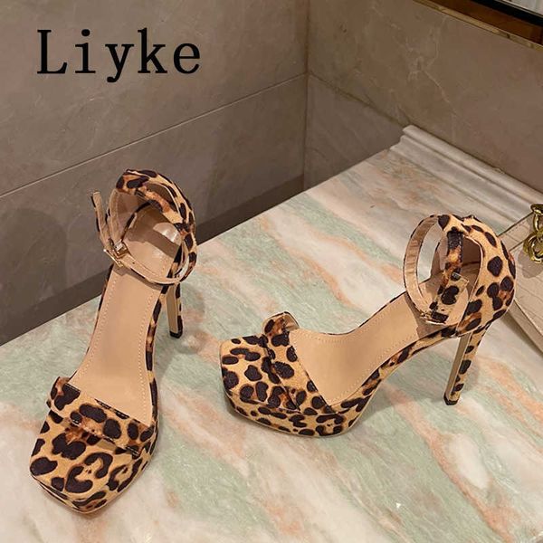 summer leopard grain thick bottom square toe platform high heels sandals for women stiletto wedding stripper shoes 0129, Black
summer leopard grain thick bottom square toe platform high heels sandals for women stiletto wedding stripper shoes 0129, Black