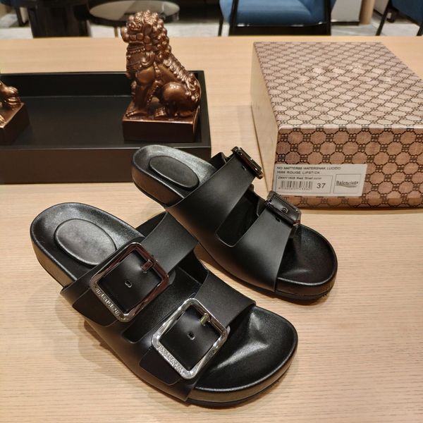 women's fashion designer rubber sandals leather shoelace metal buckle letter-carved sandal heel 7cm, Black
women's fashion designer rubber sandals leather shoelace metal buckle letter-carved sandal heel 7cm, Black