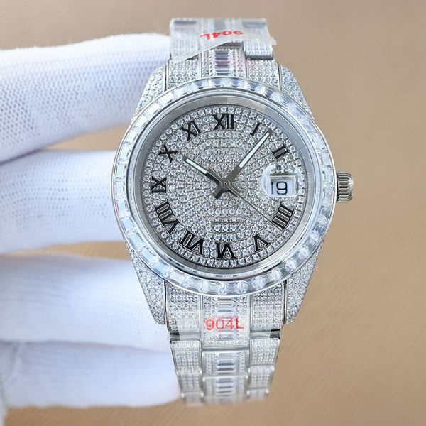 luxury classic watch for men designer watchs 41mm mens watches mechanical automatic wristwatch fashion wristwatches stainless steel strap mo, Slivery;brown
luxury classic watch for men designer watchs 41mm mens watches mechanical automatic wristwatch fashion wristwatches stainless steel strap mo, Slivery;brown