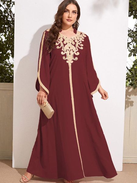 plus size dresses toleen women elegant size large maxi dress spring long sleeve muslim turkey abaya evening party festival robe clothing 230, Black
plus size dresses toleen women elegant size large maxi dress spring long sleeve muslim turkey abaya evening party festival robe clothing 230, Black