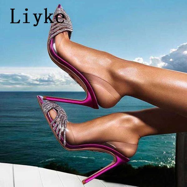 2023 autumn women pumps crystal rhinestone pvc transparent point to stripper high heels ladies wedding banquet shoes 0129, Black
2023 autumn women pumps crystal rhinestone pvc transparent point to stripper high heels ladies wedding banquet shoes 0129, Black