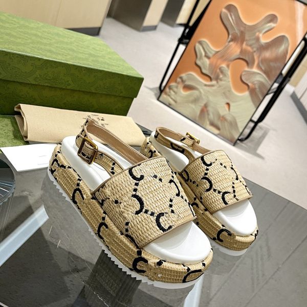 designer slippers womens sandals fashion embroidered straw slides slingback sandal girls 2023 platform slipper brown slip on flip flops beac, Black
designer slippers womens sandals fashion embroidered straw slides slingback sandal girls 2023 platform slipper brown slip on flip flops beac, Black