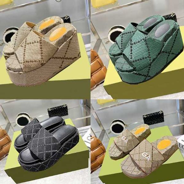 designer women slippers thick bottom sandals letter embroidery slides lady platform slipper high heel wedge sandal with box dfhgh, Black
designer women slippers thick bottom sandals letter embroidery slides lady platform slipper high heel wedge sandal with box dfhgh, Black