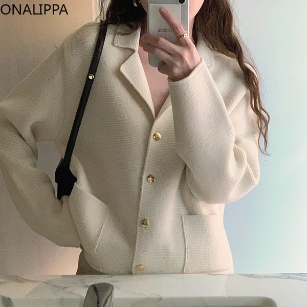womens jackets onalippa autumn female coats korean chic vintage suit collar singlebreasted loose pocket design longsleeved knitted jacket 23, Black;brown
womens jackets onalippa autumn female coats korean chic vintage suit collar singlebreasted loose pocket design longsleeved knitted jacket 23, Black;brown