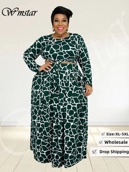 women's plus size tracksuits wmstar women clothing skirts matching sets 2 piece outfits crop long sleeve maxi big swing wholesale drop, Black
women's plus size tracksuits wmstar women clothing skirts matching sets 2 piece outfits crop long sleeve maxi big swing wholesale drop, Black