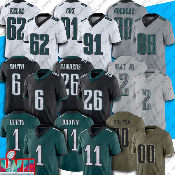 1 jalen hurts jersey football miles sanders aj brown devonta smith goedert kenneth gainwell jerseys philadelphias eaglees haason reddick kyz, Black;red
1 jalen hurts jersey football miles sanders aj brown devonta smith goedert kenneth gainwell jerseys philadelphias eaglees haason reddick kyz, Black;red