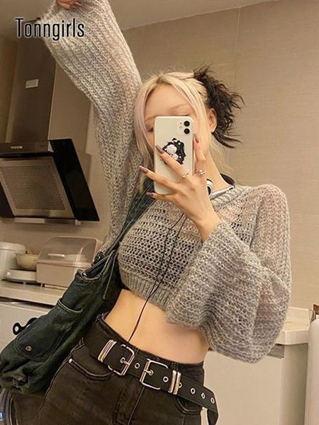 women's tshirt tonngirls y2k hollow out tshirt women knitted see through crop autumn vintage fairycore grung retro smock streetwear 23, White
women's tshirt tonngirls y2k hollow out tshirt women knitted see through crop autumn vintage fairycore grung retro smock streetwear 23, White