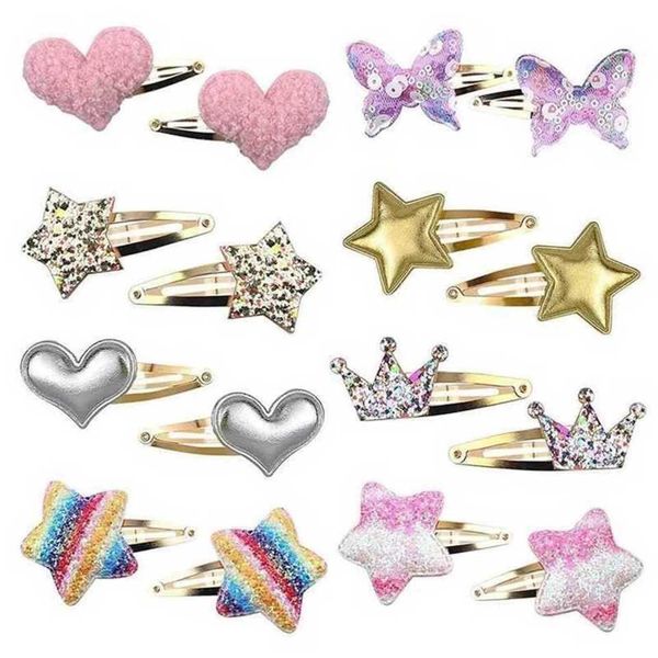 childrens kids girls cute sequins hairpin star cartoon butterfly love crown hairpins bling glitter rainbow barrette hair clip pin accessorie, Slivery;white
childrens kids girls cute sequins hairpin star cartoon butterfly love crown hairpins bling glitter rainbow barrette hair clip pin accessorie, Slivery;white