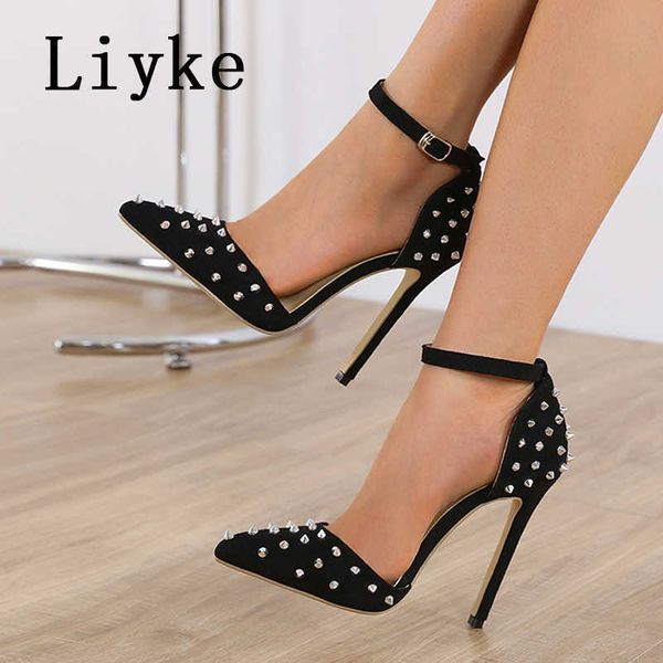 2023 new brand women pumps fashion rivet pointed toe slingback high heels sandals nightclub stripper shoes size 35-42 0129, Black
2023 new brand women pumps fashion rivet pointed toe slingback high heels sandals nightclub stripper shoes size 35-42 0129, Black